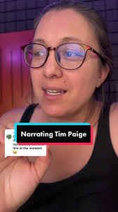 Narrando la voz de Tim Paige: un ejercicio divertido