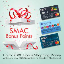 Maybe you would like to learn more about one of these? Bdo Unibank Still Don T Have A Bdo Shopmore Or Standard Mastercard Credit Card Yet Apply Today And Get Up To 3 000 Smac Bonus Points When You Use Your New Card And