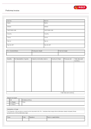 30 Free Proforma Invoice Templates Excel Word Pdf Templatearchive