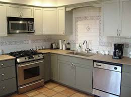 antique grey kitchen cabinets
