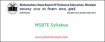 Msbte Syllabus 2021 Download Latest Msbte I G Scheme Syllabus Pdf