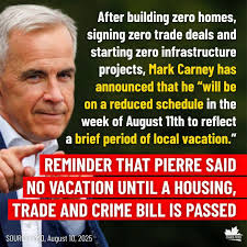 After five months of doing nothing, Carney's so tired he needs a vacation.  🙄