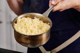 Couscous is made by mixing roughly 2 parts semolina with 1 part durum flour. How To Make Perfect Couscous On The Stove The Mom 100