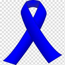 Symbol of prostate cancer awareness month in november. Awareness Ribbon Colorectal Cancer Blue Ribbon Color Ribbon Transparent Background Png Clipart Png Free Transparent Image