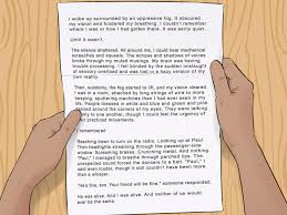 Some family narratives tell of immigration, others of the depression in the 1930s, and others of how family members who did or did not survive the. How To Write A Personal Narrative 12 Steps With Pictures