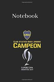 All orders are custom made and most ship worldwide within 24 hours. Notebook Club Atletico Boca Juniors Campeon Supercopa Argentina Happy Birthday And Valentine Gifts Black Cover Arts With College Lined Notebook X 9in X 125 Pages To Write In White Paper By