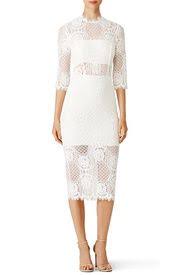 White Miller Lace Sheath Dress Lace Sheath Dress Lace White Dress Dresses