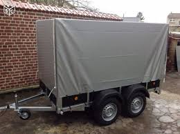 Remorque Double Essieu Avec Bache Carretinha