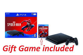Sony Playstation 4 Slim 1tb Spiderman Bundle Black Cuh 2215b Sony Playstation 4 Console Ps4 Slim 1tb Spiderman Bundle Black Cuh 2215b Playstation 4 Console Sony Playstation Spiderman