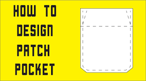 How To Design Patch Pocket Template Templates Apparel Clothing Garment Mockup Fashionflats Flatfashion Fashionde In 2020 Patches Patch Pocket Fashion Templates