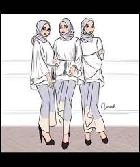 Gambar anime persahabatan 3 orang thursday january 2 2020 add comment anime gambar kartun persahabatan 3 orang anime gambar download gambar anime persahabatan. Kartun Muslimah 3 Sahabat Belajar