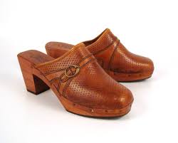 Leather Wooden Clogs Vintage 1970s Thom Mcan Wood Platform Etsy Wooden Clogs Clogs Wooden Shoes