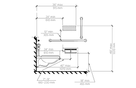 In a handicap accessible bathroom, every inch of floor space must be justified. Design Accessible Bathrooms For All With This Ada Restroom Guide Archdaily