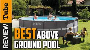 An outdoor deck needs protection from the elements. Above Ground Pool Best Above Ground Pool 2021 Buying Guide Youtube