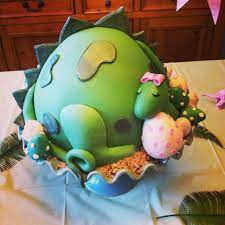 Pin By Sarah Stack On Let Them Eat Cake Dinosaur Baby Shower Dino Baby Shower Baby Shower Cakes