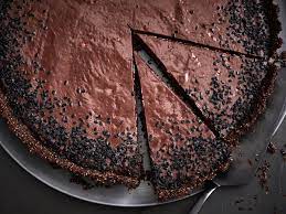 Miso Chocolate Tart With Black Sesame Chocolate Graham Cracker Crust Recipe Recipe Chocolate Tart Chocolate Graham Cracker Crust Chocolate Graham Crackers