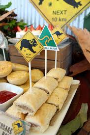 Australia Party Food Cupcake Toppers Instant Download Etsy Australia Party Australian Party Australian Food