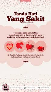 Kehilangan ketentraman dan ketenangan batin. Tanda Hati Yg Sakit Kutipan Agama Kutipan Pendidikan Kutipan Rohani