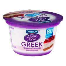 Save On Dannon Light Fit Greek Yogurt Strawberry Cheesecake Non Fat Order Online Delivery Giant
