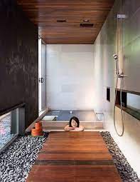 You can also scale down the tub to fit a smaller space. Pin By Naomi On My Ideal Home Japanese Bathroom Design Indoor Outdoor Bathroom Japanese Bathroom