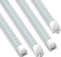 SHOPLED 6FT LED Shop Light, D-Shape 72W 9360LM 6000K Cool ...
