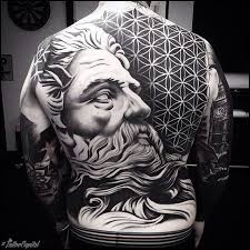 Black And White Realism Tattoo 30 Incredible Hyper Realistic Tattoos Back Tattoos For Guys Full Back Tattoos 3d Tattoos For Men
