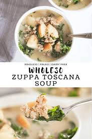 Whole30 Zuppa Toscana Soup Finished With Salt Recipe In 2020 Healthy Soup Recipes Recipes Toscana Soup