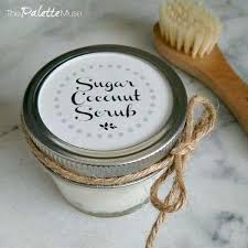 I just love coconut oil and use it a lot for my skin. Make Your Own Coconut Oil Sugar Scrub The Palette Muse
