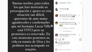 Luego de que se conociera que lucas villa había sido declarado con muerte cerebral, la familia del manifestante confirma su muerte. I5n8duxff Xntm