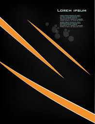 Background pamflet pemberitahuan dengan desain keren. Background Pamflet