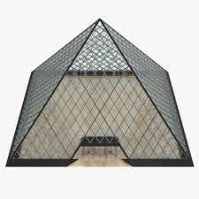 Glass Louvre Pyramid 3d Model Ad Louvre Glass Model Pyramid Louvre Pyramid Louvre Pyramid Model