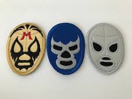 Lucha Libre Patch Lucha Libre Patches Blue Demon Mask