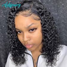 An impressively versatile haircut, black hair bobs come in a variety of lengths and textures, from sleek and 9finger waves black bob hairstyle. 13x4 Bob Wig Short Curly Lace Front Human Hair Wigs Brazilian Remy Hair Curly Bob Lace Front Wigs For Black Women Human Hair Lace Wigs Aliexpress