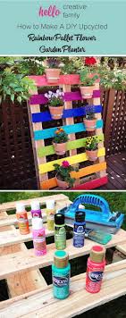 How to make a standing pallet garden. 15 Diy Garden Planter Ideas Using Wood Pallets Hative