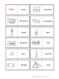 Music Domino Game Domino Games Music Vocabulary Elementary Music