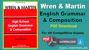 Composition is the bedrock of the operator's craft, yet is seldom taught in training courses in the belief that it is an intuitive, personal skill. Wren And Martin High School English Grammar And Composition Download In Pdf