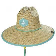Hemlock Hat Co Wasabi Straw Lifeguard Hat Straw Hats