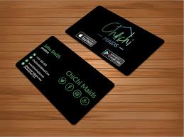 This app allows you to design, create and print your own business card and kids photo identification card with few taps. Entry 22 By Bakhtear05 For Design Modern Business Card With Social Media Icons And Available To Download On Ios And Android Freelancer