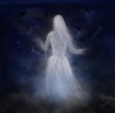 Resultado de imagen de pintura de un fantasma