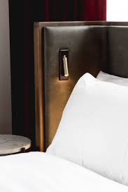 You want the light to hit at eye level, where artwork hangs. Pin By Stuff Ideas On Hotel Vmd Bedroom Interior Headboards For Beds Room Lights Decor