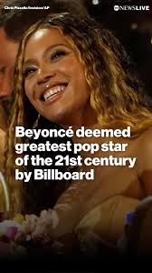 Megastars Beyoncé and Taylor Swift are at the top of this year's music  charts. Billboard named Beyoncé the top pop star of the 21st century, and  Taylor Swift was the most streamed