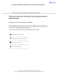 PDF) Physical Education Moving From Marginalized to Materialized
