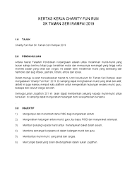Documents similar to kertas kerja charity run 2017. Kertas Kerja Charity Fun Run 2019