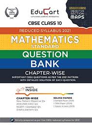 Educart Cbse Maths Class 10 Question Bank Reduced Syllabus For 2021 Ebook Educart Amazon In Kindle Store
