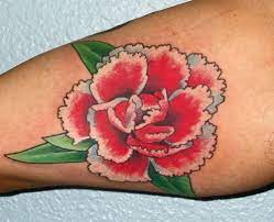 Carnation Tattoo Carnation Tattoo Carnation Flower Tattoo Traditional Tattoo Flowers