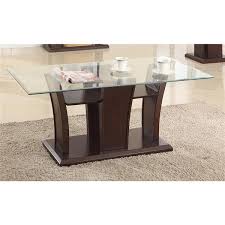 Accent your living room with a coffee, console, sofa or end table. Brassex Ambrose Coffee Table In Espresso Finish 48 In X 19 In X 24 In 7154 02 Rona