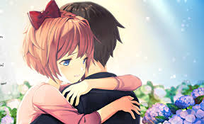 Steam Workshop Doki Doki Literature Club Wallpapers Minimalistic animated wallpaper of monika from doki doki literature club.