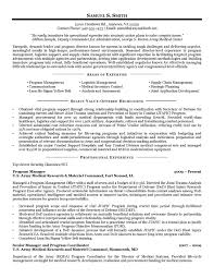 military resume samples & examples