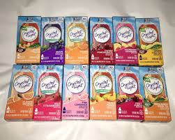 Crystal Light On The Go Sugar Free Peach Mango Drink Mix With Caffeine 60 Ct For Sale Online Ebay