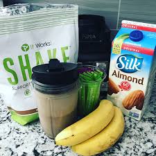 Meal Replacement Shake By Ashleyuwraps Banana Almond Milk Greens Produits